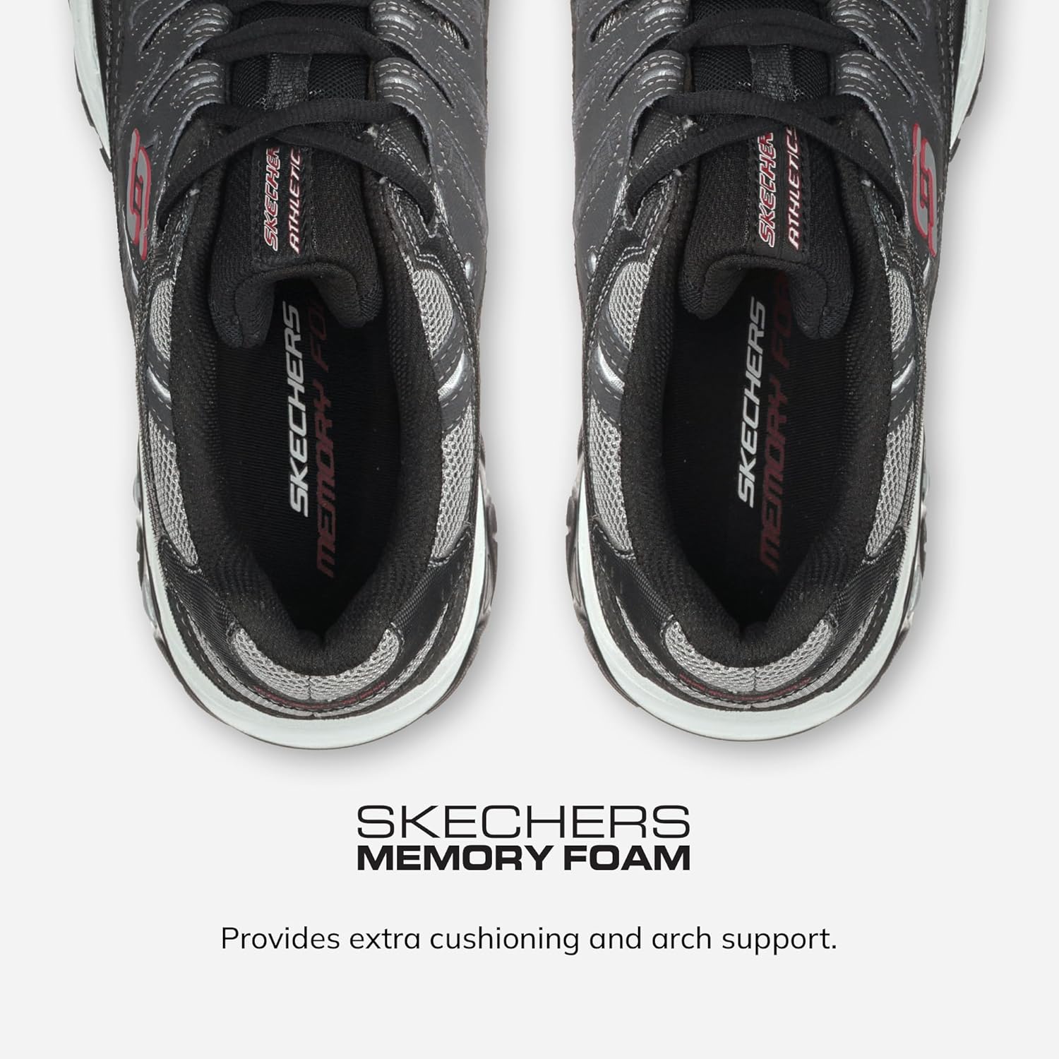 Thumbnail 1 de Skechers Men’s Afterburn M. Fit Fashion Sneakers with Memory Foam Insole