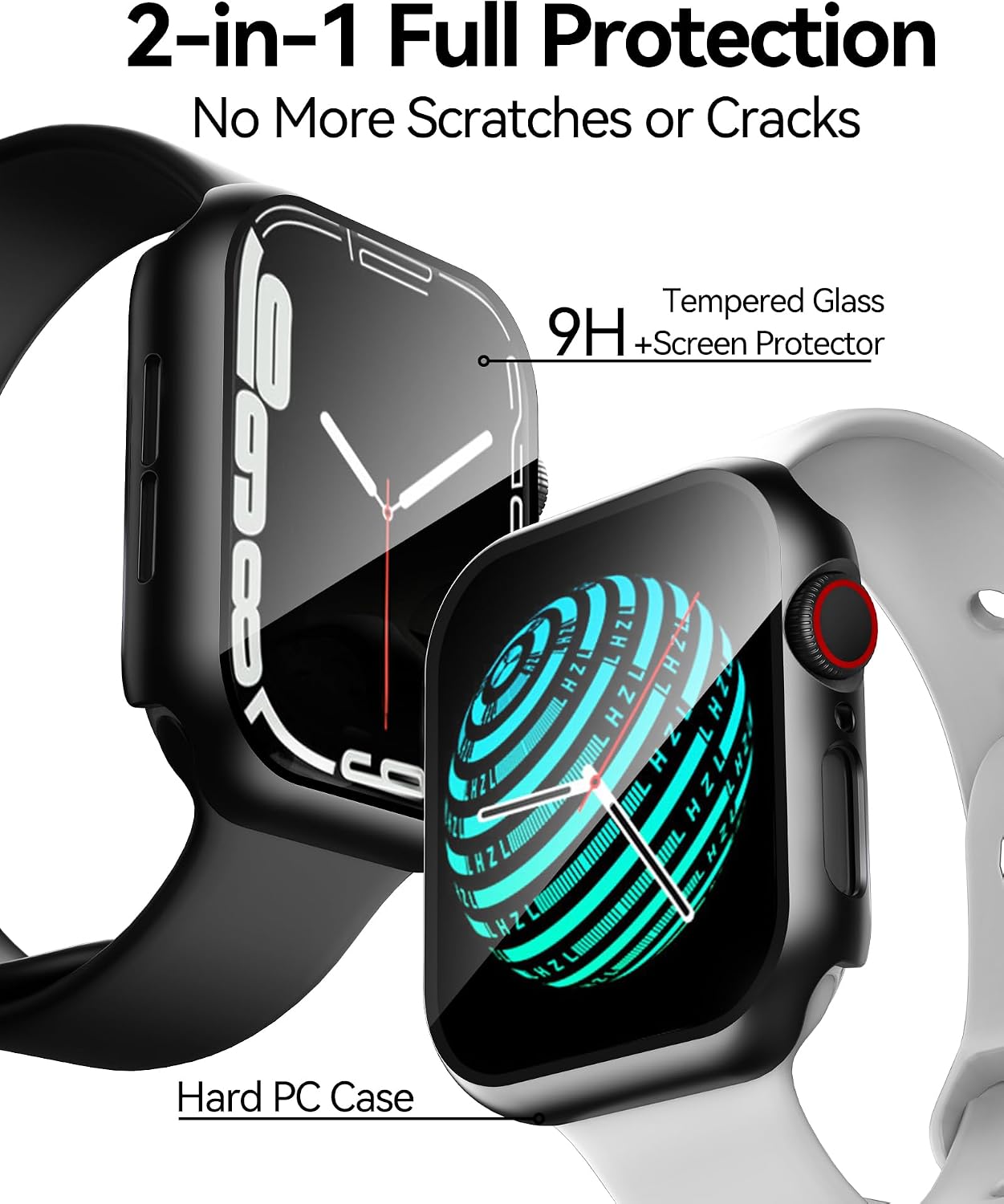 Thumbnail 1 de Smiling 2-Pack Case 44mm Apple Watch