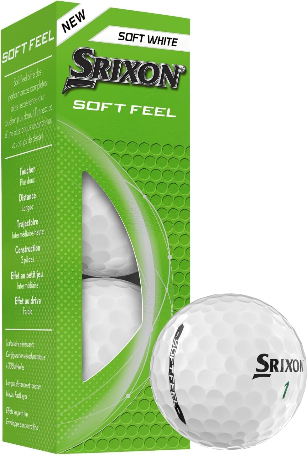 Detalle 2 de Srixon Soft Feel Golf Balls 24-pack ⛳