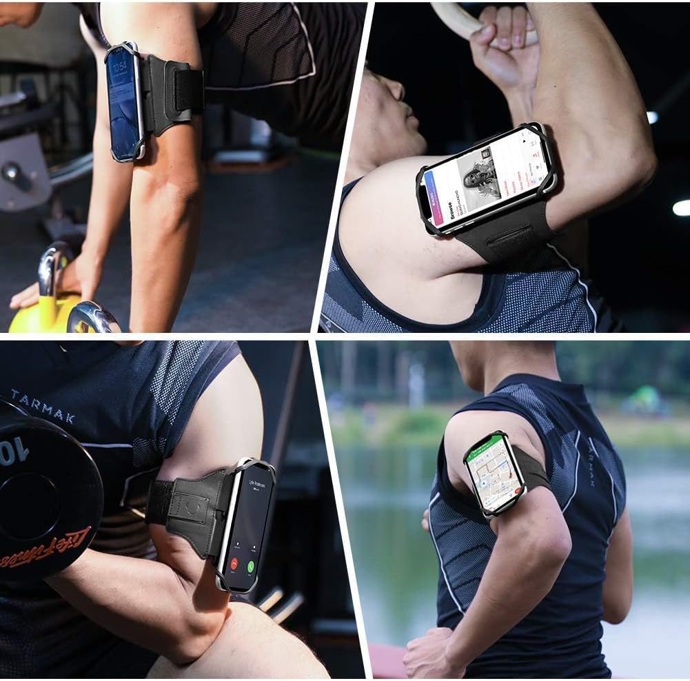 Detalle 2 de VUP Running Armband 360° Rotatable for 4–6.7 Inch Phones