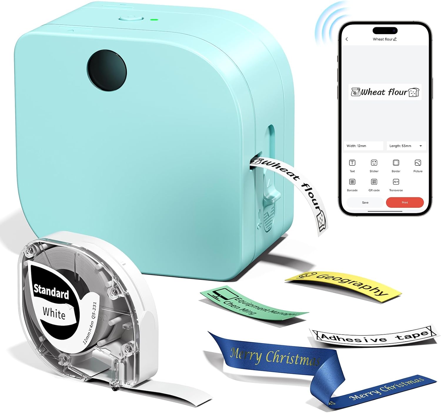Detalle de Phomemo label maker P12