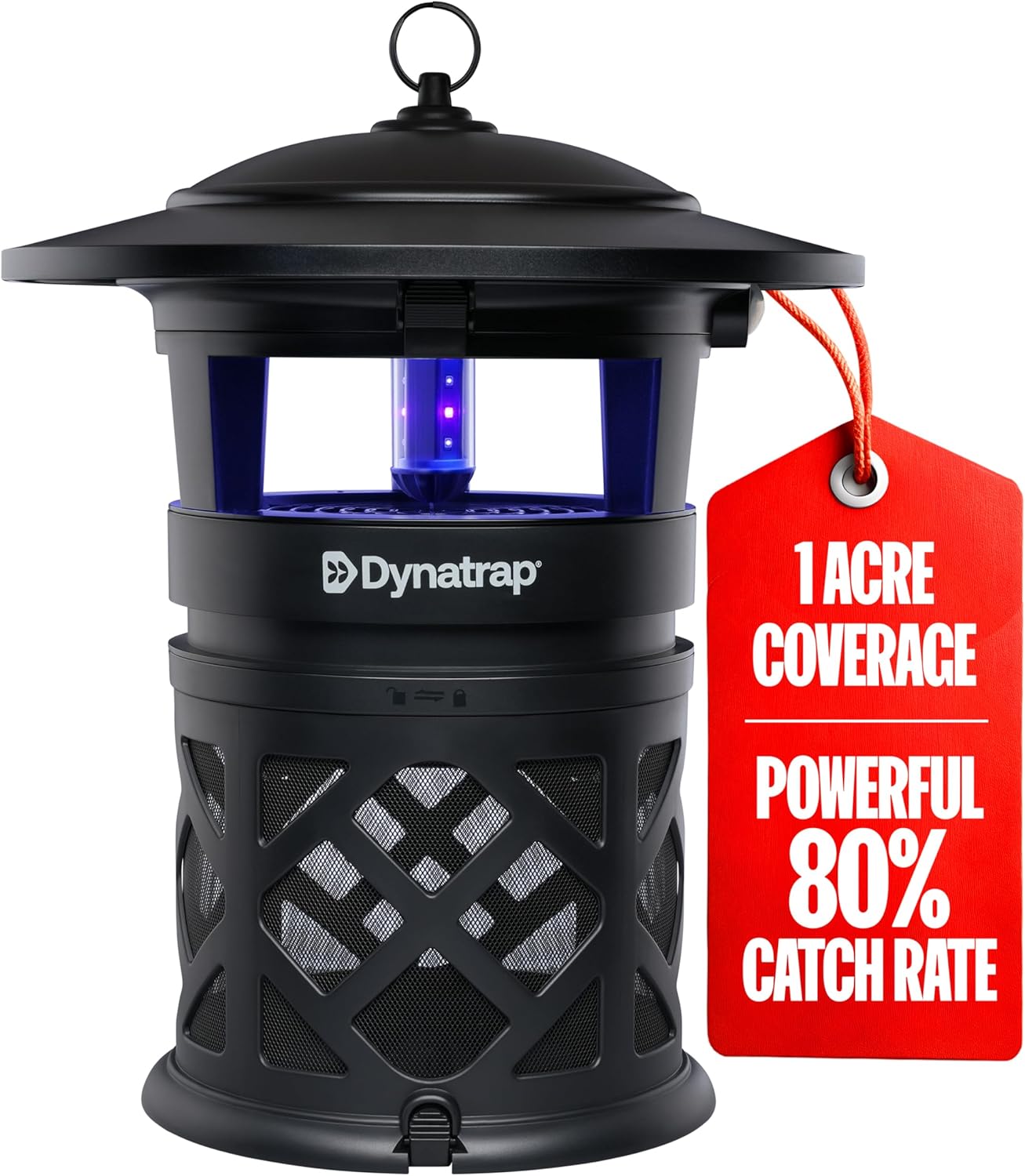 Dynatrap DT2030SR Fly Traps Outdoor: Mosquito & Flying Insect Killer for 1 Acre