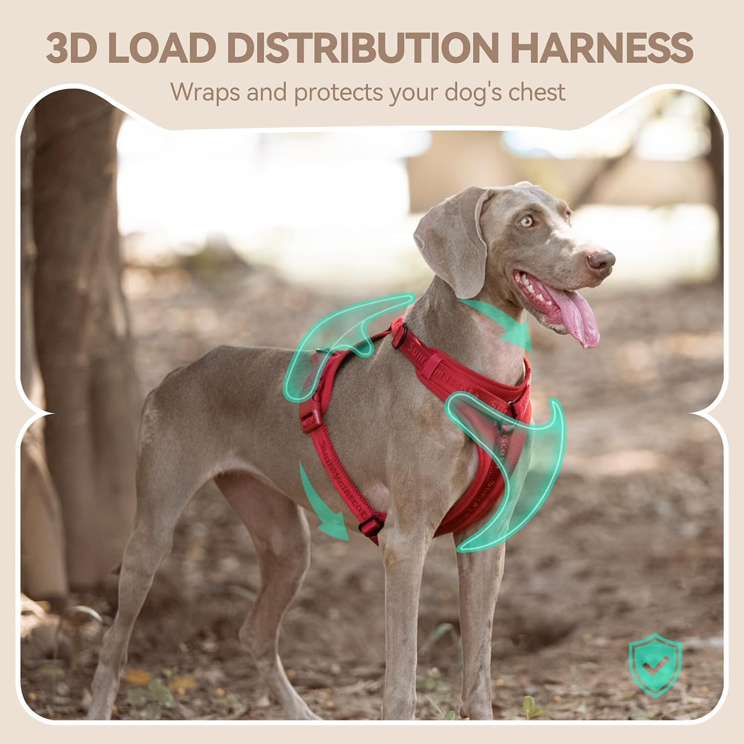 Detalle de Sunraymascota Dog Harness, Lycra