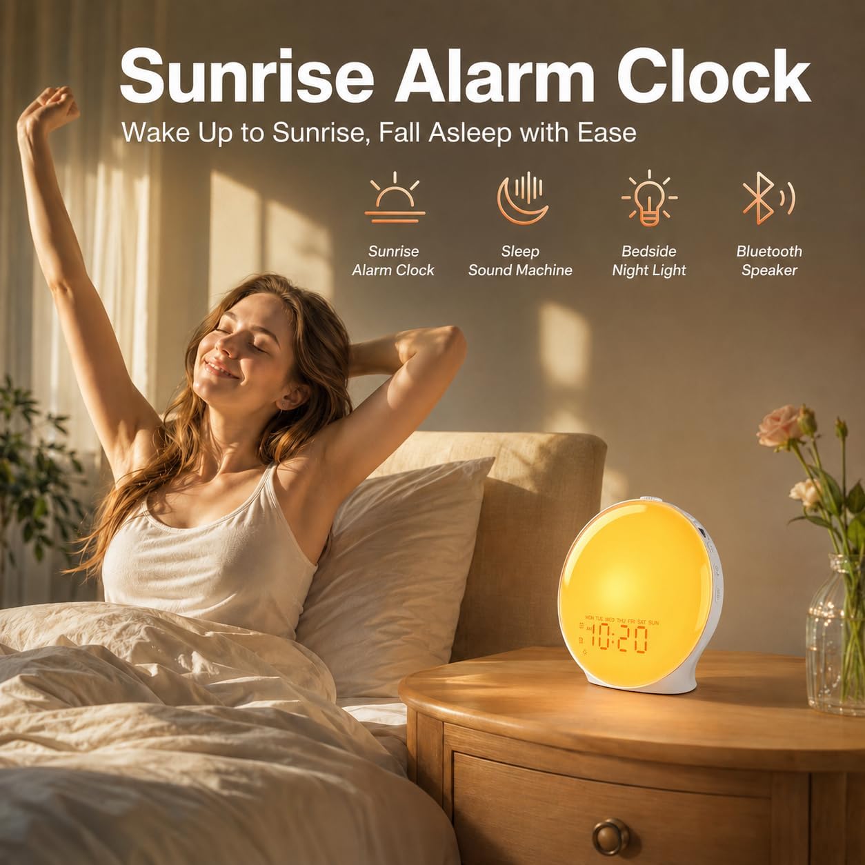 Thumbnail 4 de Wake Up Light Sunrise Alarm Clock ⚡