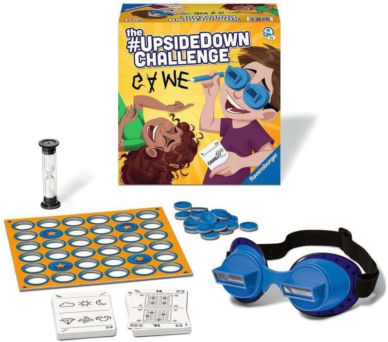 Thumbnail 2 de Ravensburger Upside Down Challenge Game — party-style drawing & activity game for 2–6 players (age 7+)