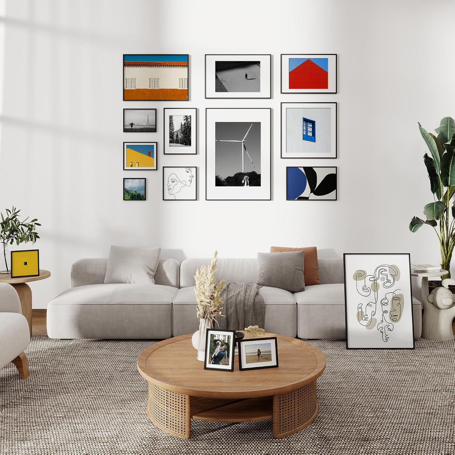 Thumbnail 1 de 12x18 Aluminium picture frame, 31x46 cm