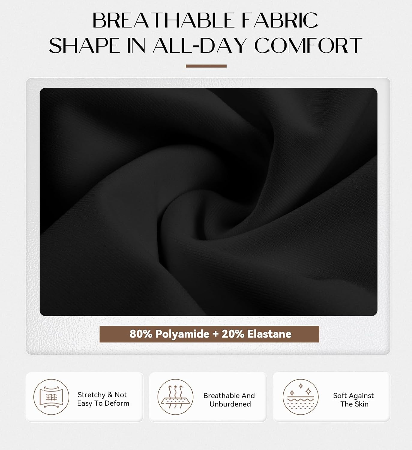 Thumbnail 6 de SHAPSHE Waist Trainer Corset for Women with Tummy Control, Zipper & Hooks