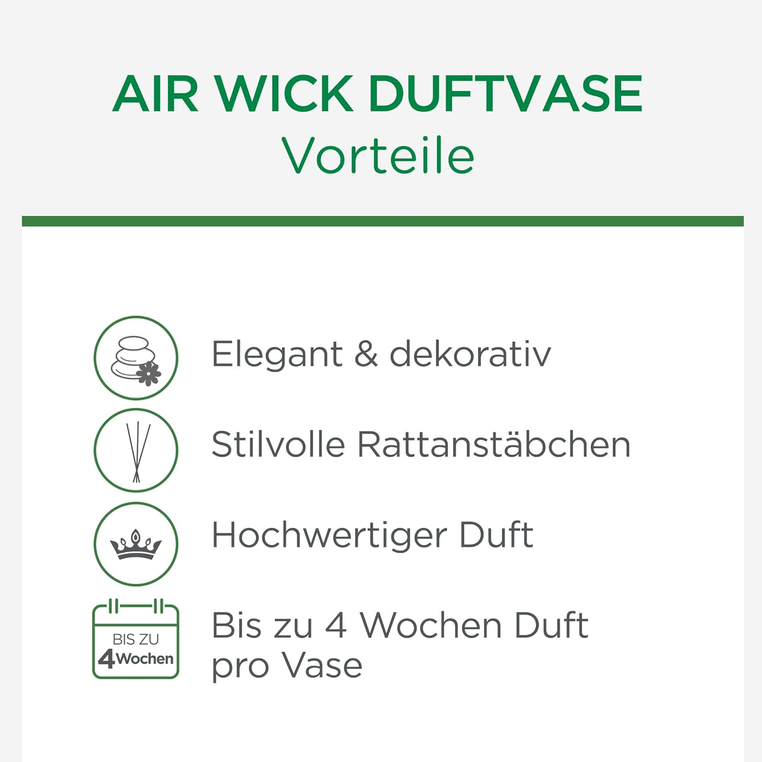 Detalle 2 de Air Wick Duftstäbchen – Raumduft Sommervergnügen (1 x 30 ml) für die Wohnung