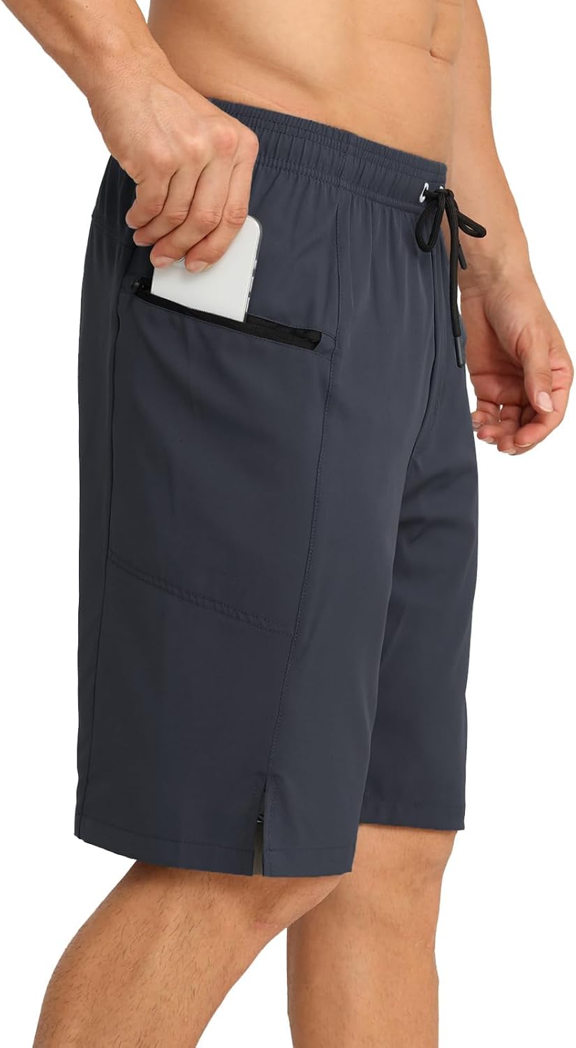 Thumbnail 1 de APTRO 2 in 1 Men’s Swim Trunks 9" with Zipper Pockets — Built-in Board Shorts