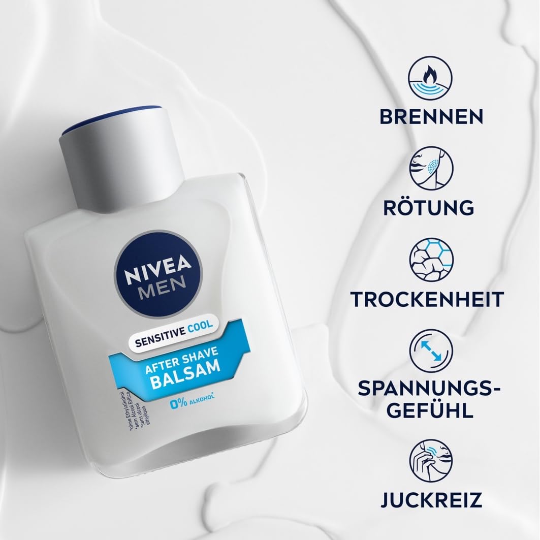 Detalle 2 de NIVEA MEN Sensitive Cool After Shave Balsam – 100 ml