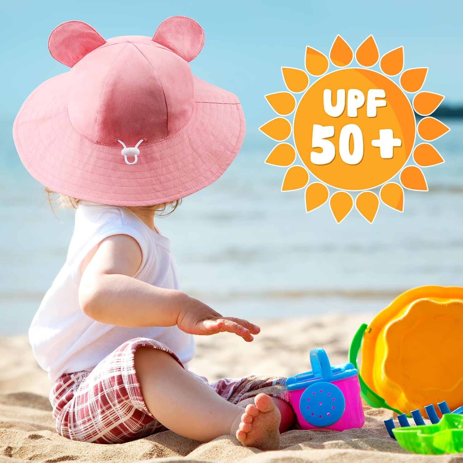 Thumbnail 2 de DRESHOW Baby Sun Hat UPF 50+ 50 cm
