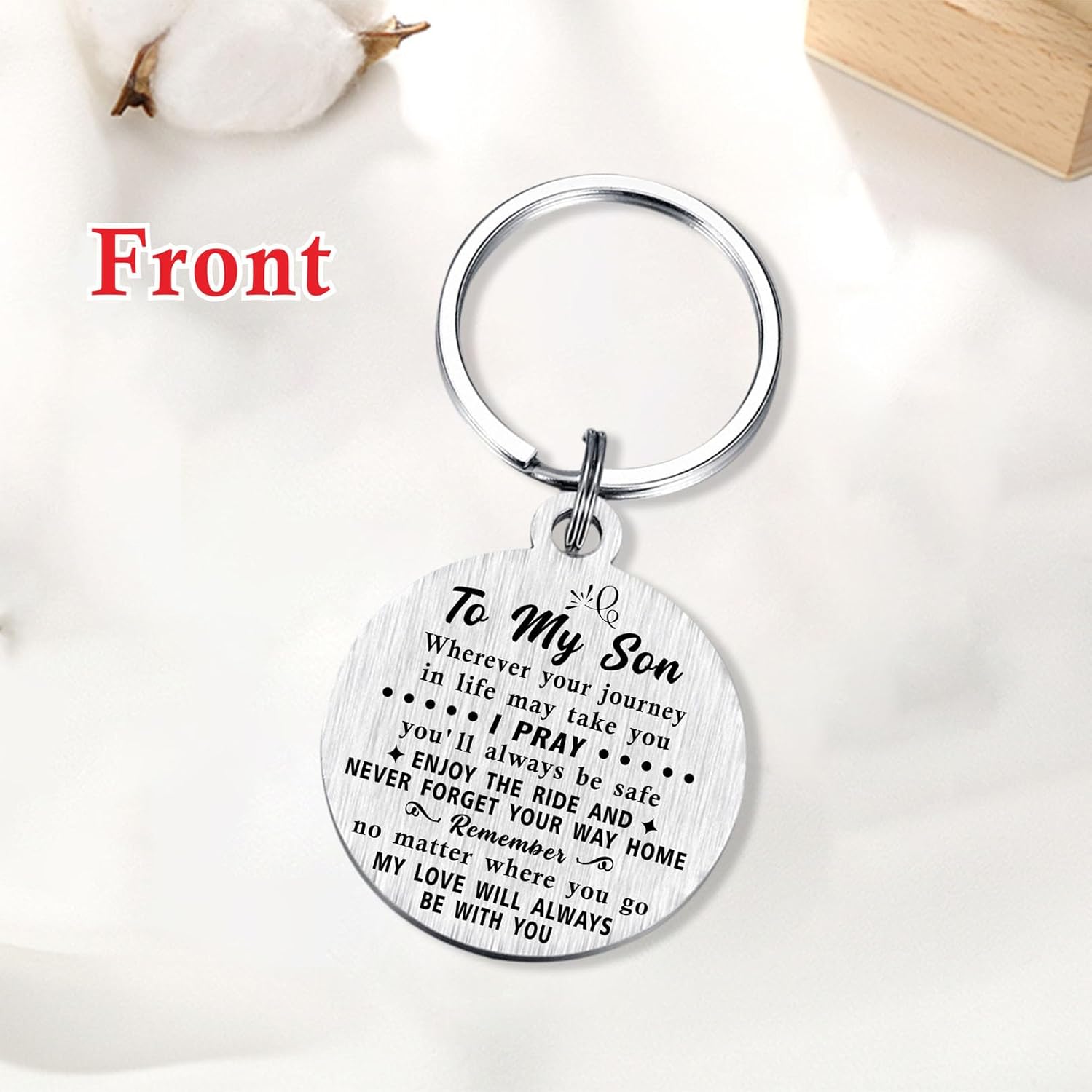 Thumbnail 1 de ABBNT 21st Birthday Keychain (Born in 2005) – Stainless Steel keepsake gift for sons and daughters turning 21