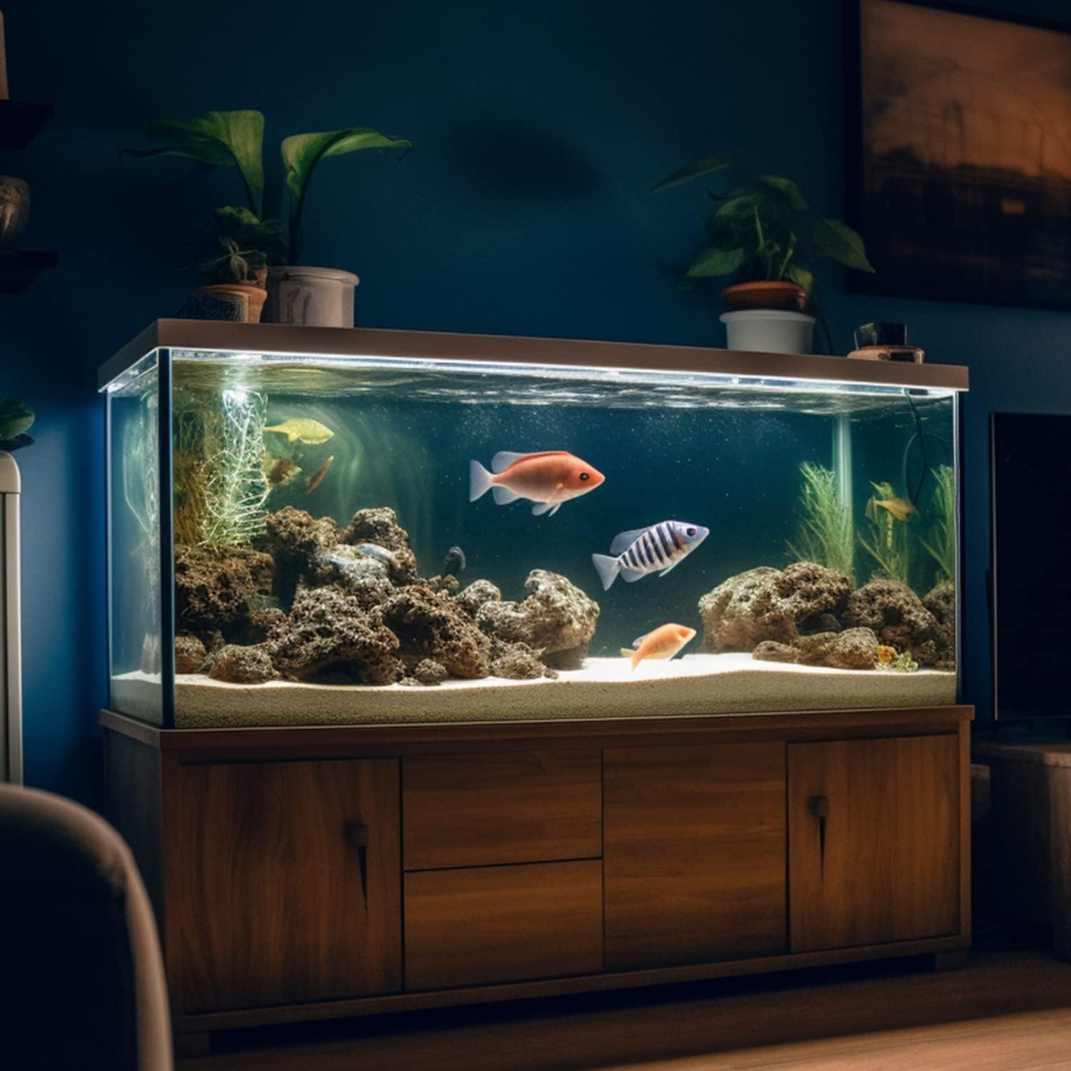 Thumbnail 6 de Nobleza LED impermeabile per acquario 30 cm