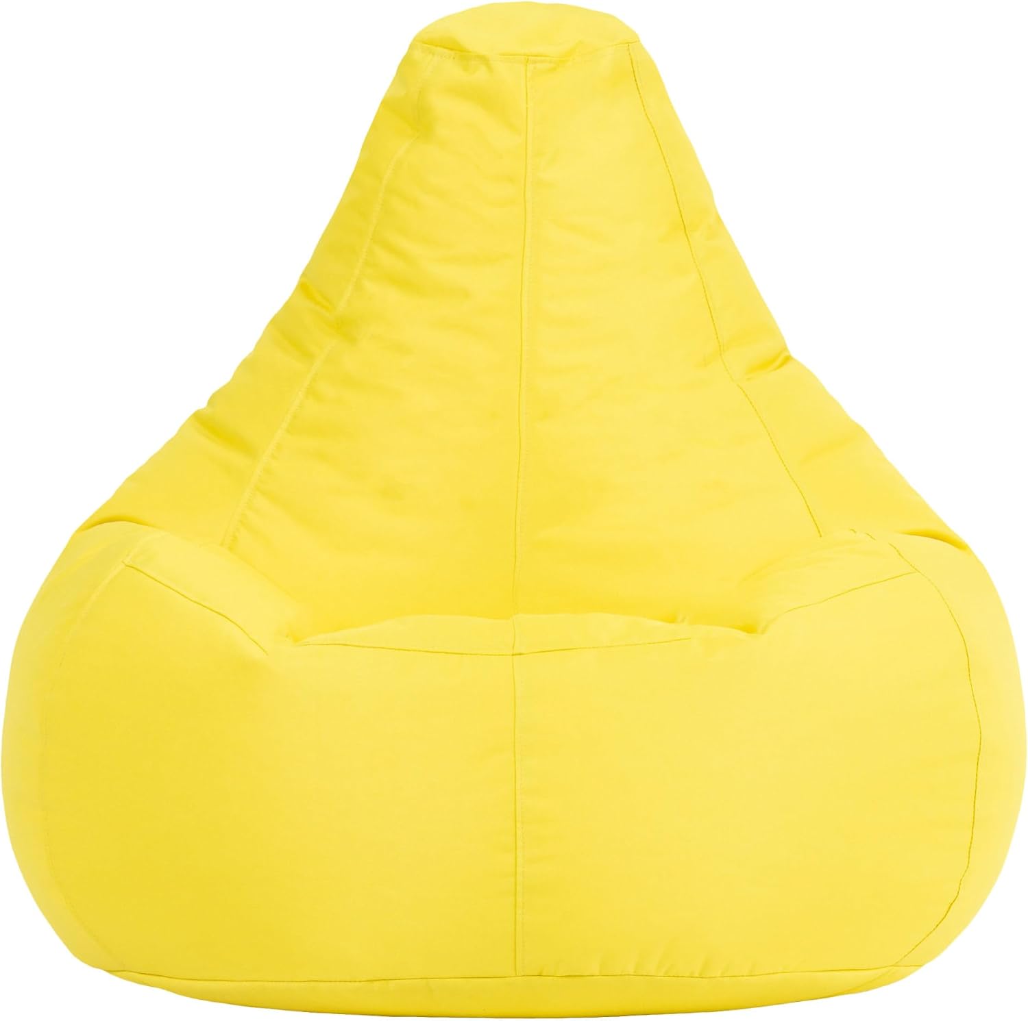Thumbnail 4 de Bean Bag Bazaar Dalton Gaming Bean Bag Chair (Yellow) – Water Resistant Garden Chair with Filling Included