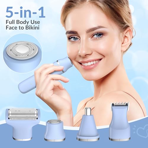 Detalle 2 de KINGTEE 5-in-1 Bikini Trimmer USB-C Rechargeable 🪒