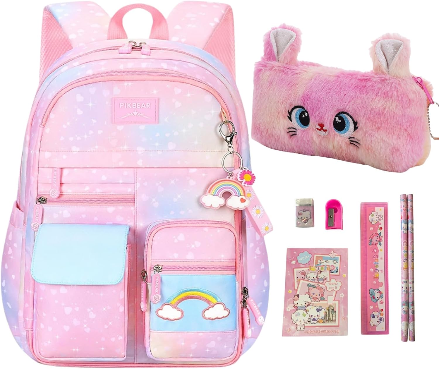 Thumbnail 6 de Pisyae Girls' Backpack, Purple