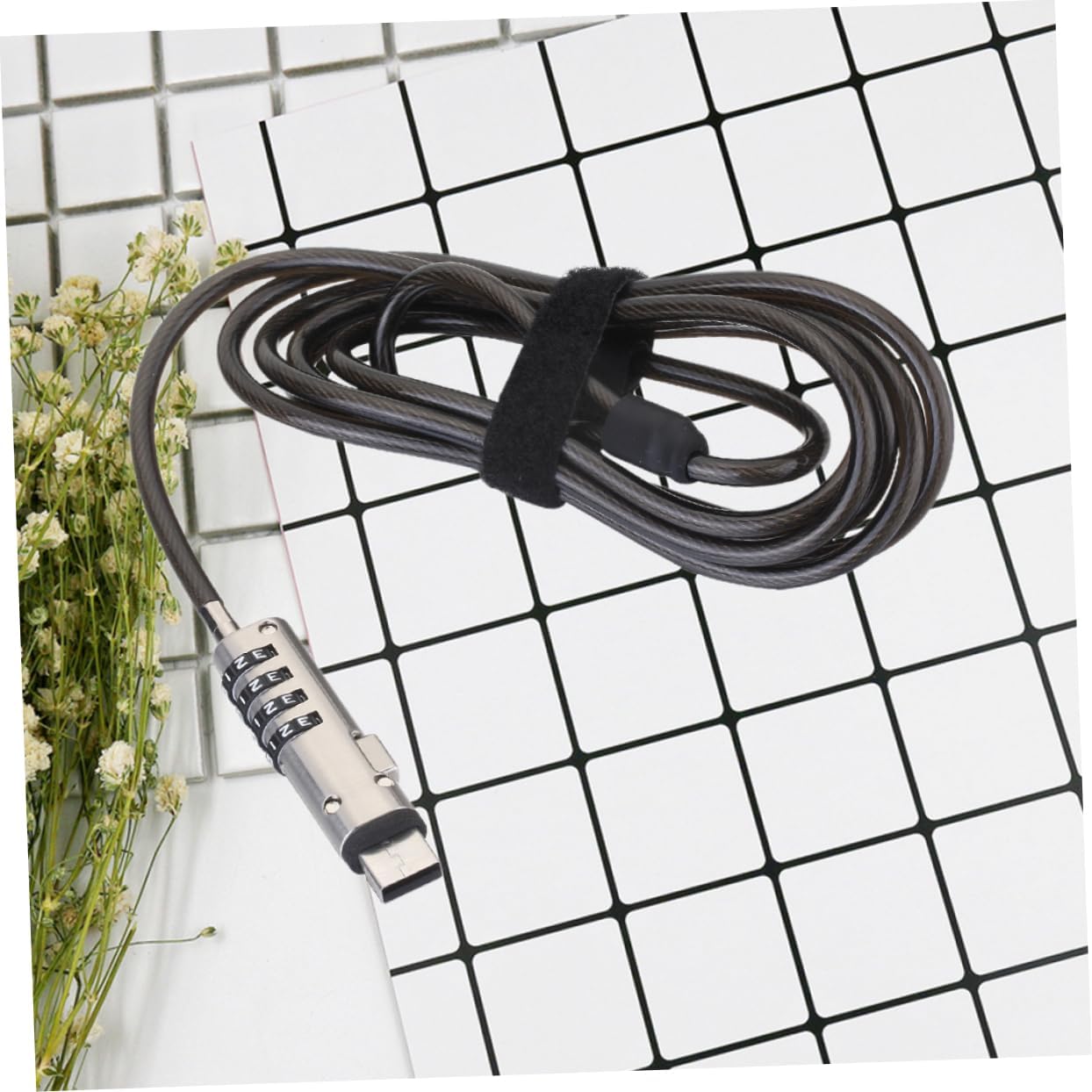 Thumbnail 5 de Artibetter USB Port Lock with 4-Digit Numeric Password (anti-theft cable lock for laptops)