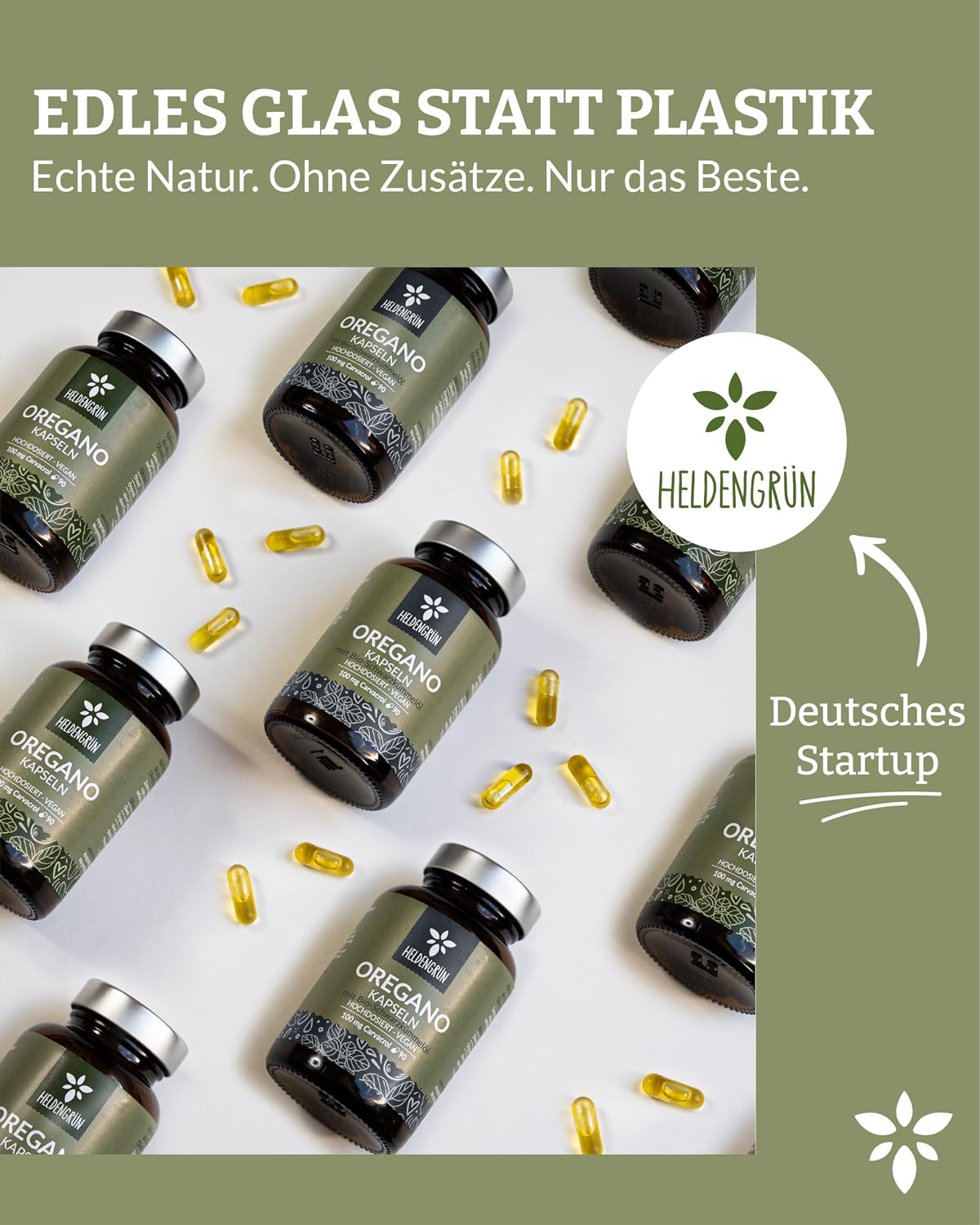 Thumbnail 5 de Heldengrün Oregano Öl Kapseln 100 mg Carvacrol