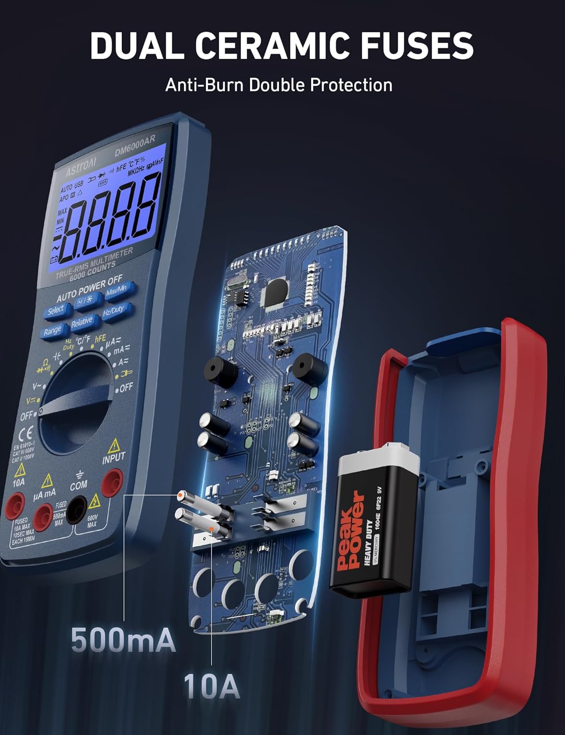 Thumbnail 4 de AstroAI TRMS 6000 Digital Multimeter 📟