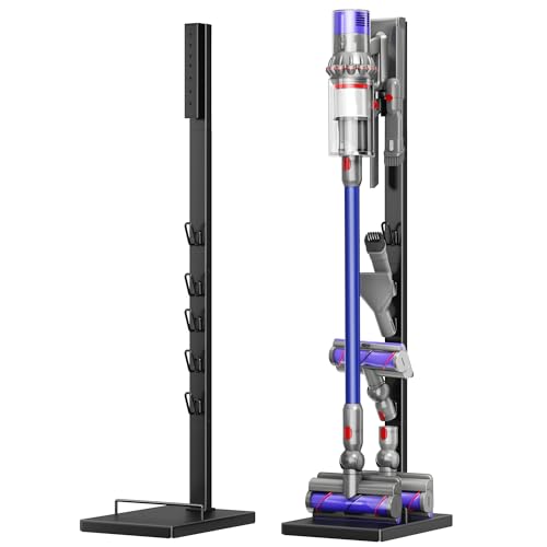 Pickpiff Supporto per Aspirapolvere Dyson: Stazione autoportante compatibile con V15–Gen5, salvaspazio e senza foratura