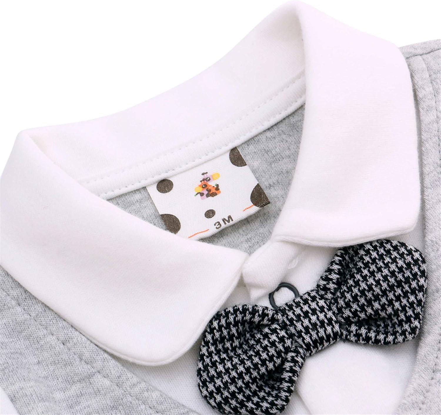 Thumbnail 2 de famuka Baby Boys Romper Infant Gentleman Bodysuit – Wedding Wear for 3–12 Months