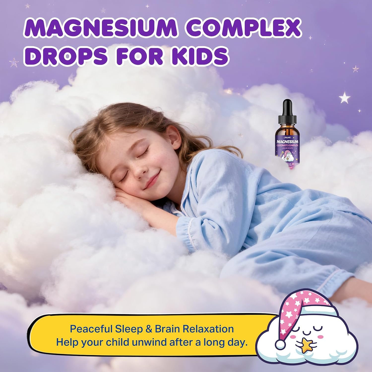 Detalle 2 de CFILIHTC Kids Magnesium Liquid, Strawberry