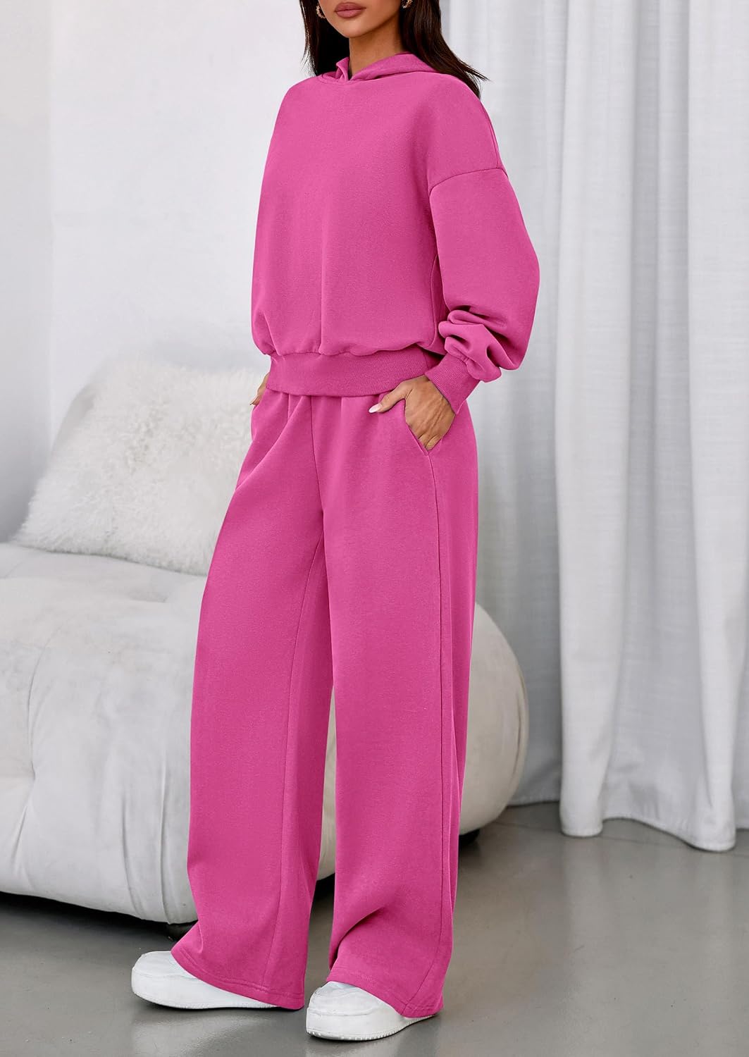 Detalle de PRETTYGARDEN Women's Lounge Set, Two-Piece