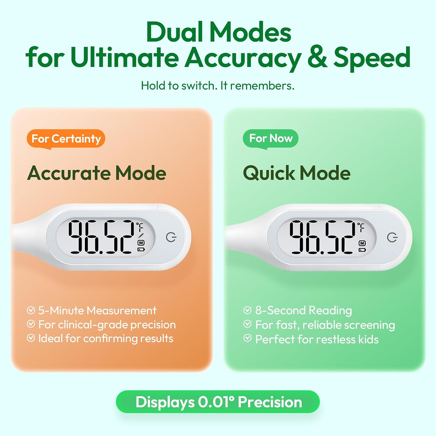 Thumbnail 4 de Tempx 8-Second Digital Thermometer for Adults and Kids