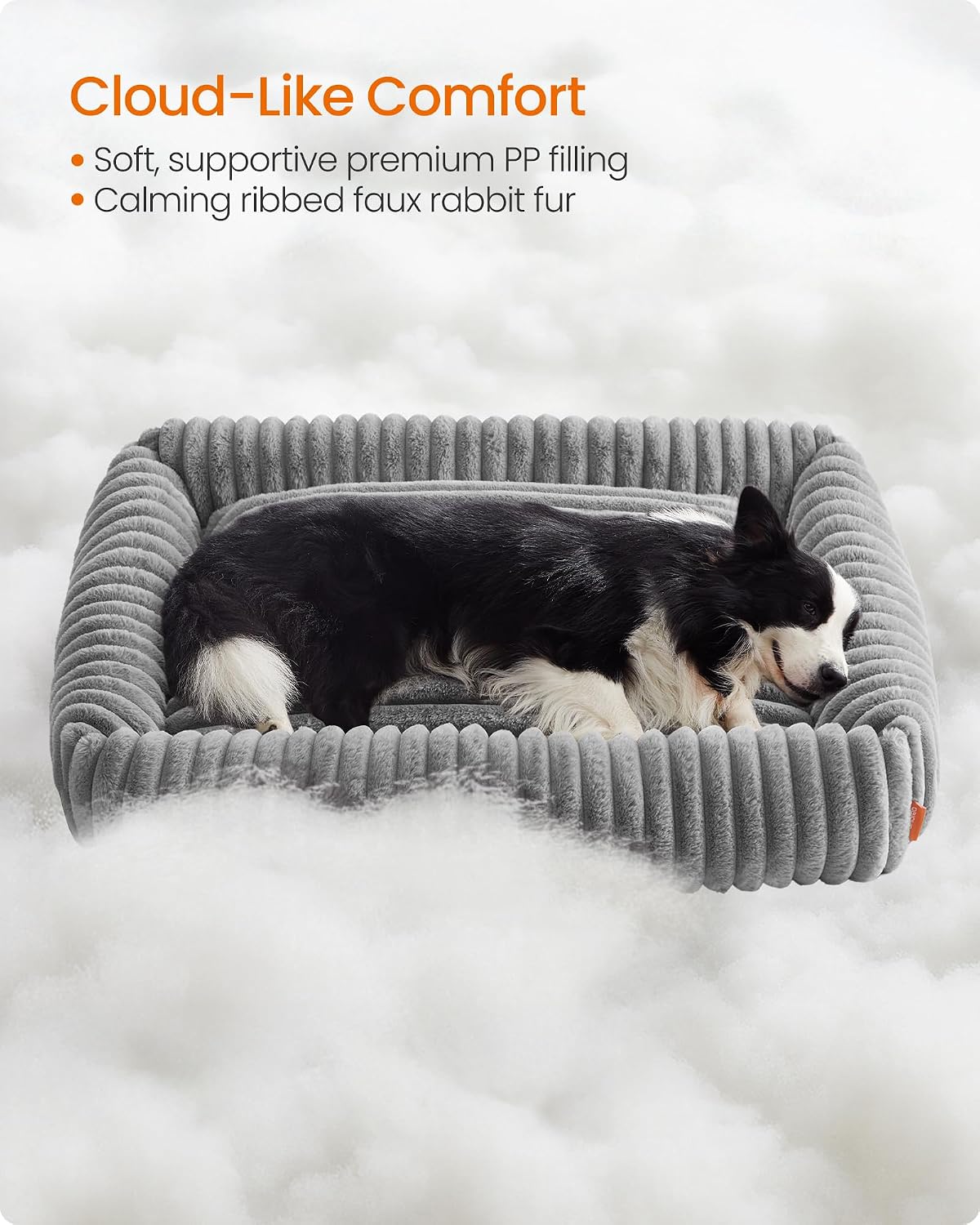 Detalle de Feandrea dog bed sofa 106 x 75 x 20 cm