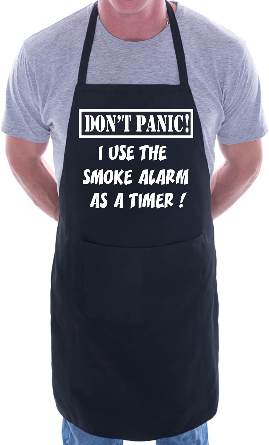 Detalle de Print4U Don't Panic BBQ Apron