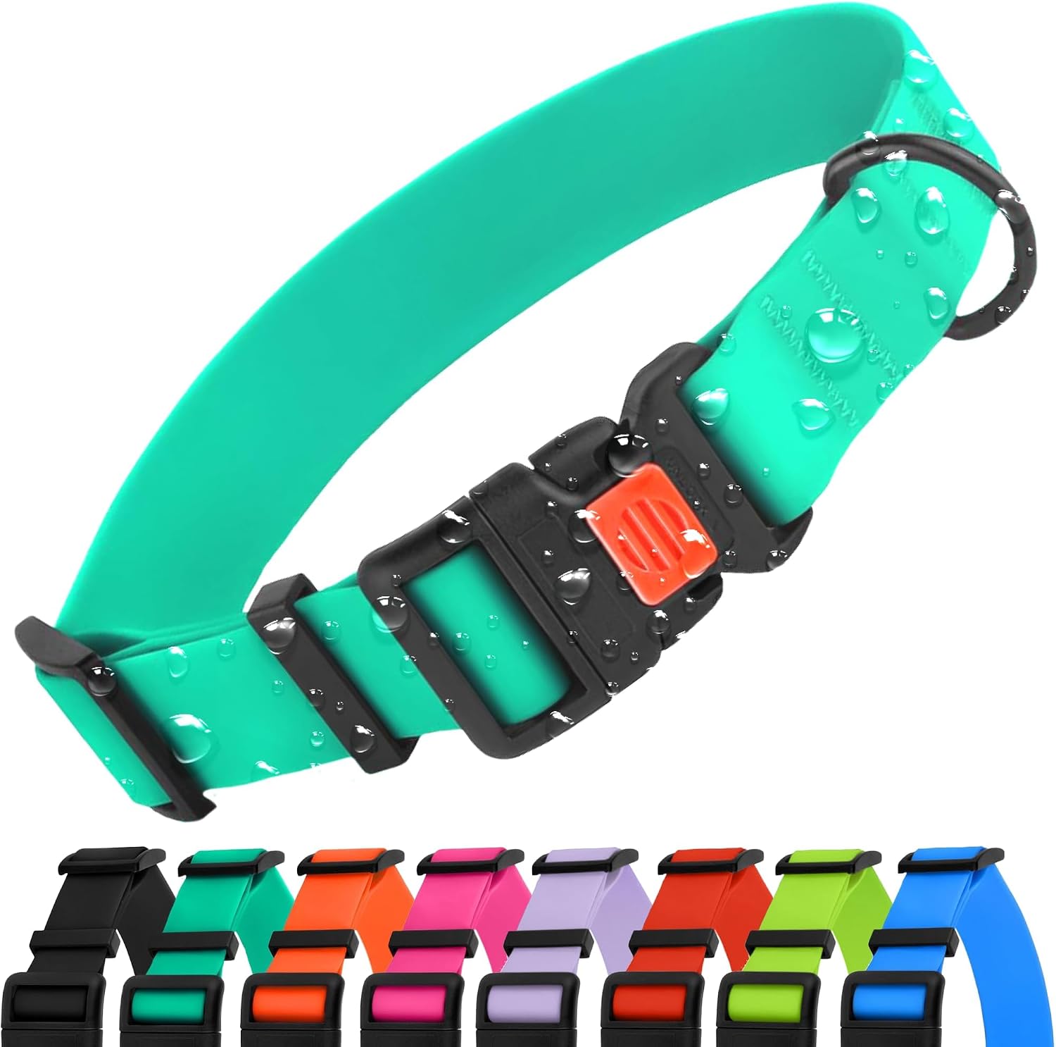 Thumbnail 6 de CollarDirect Wasserdichtes Hundehalsband Verstellbar – Rosa, Größe S (25–33 cm)