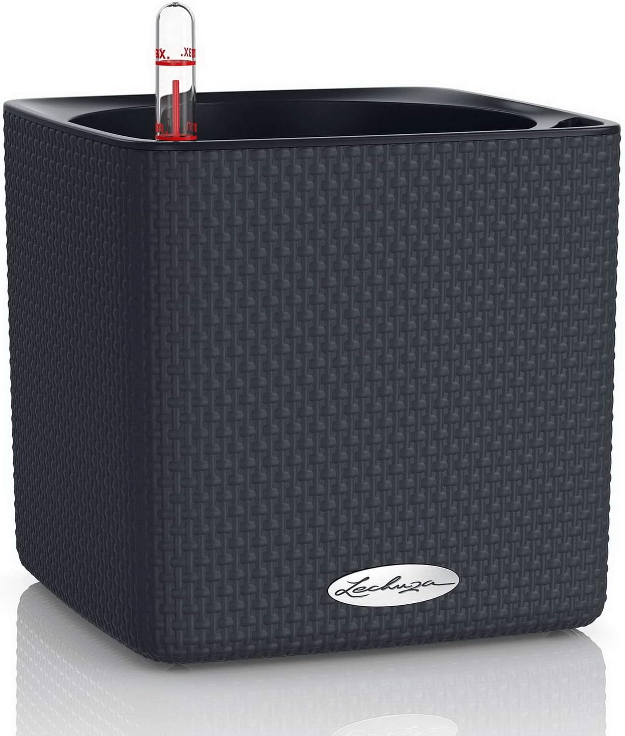 LECHUZA Cube Color 16 schiefergrau