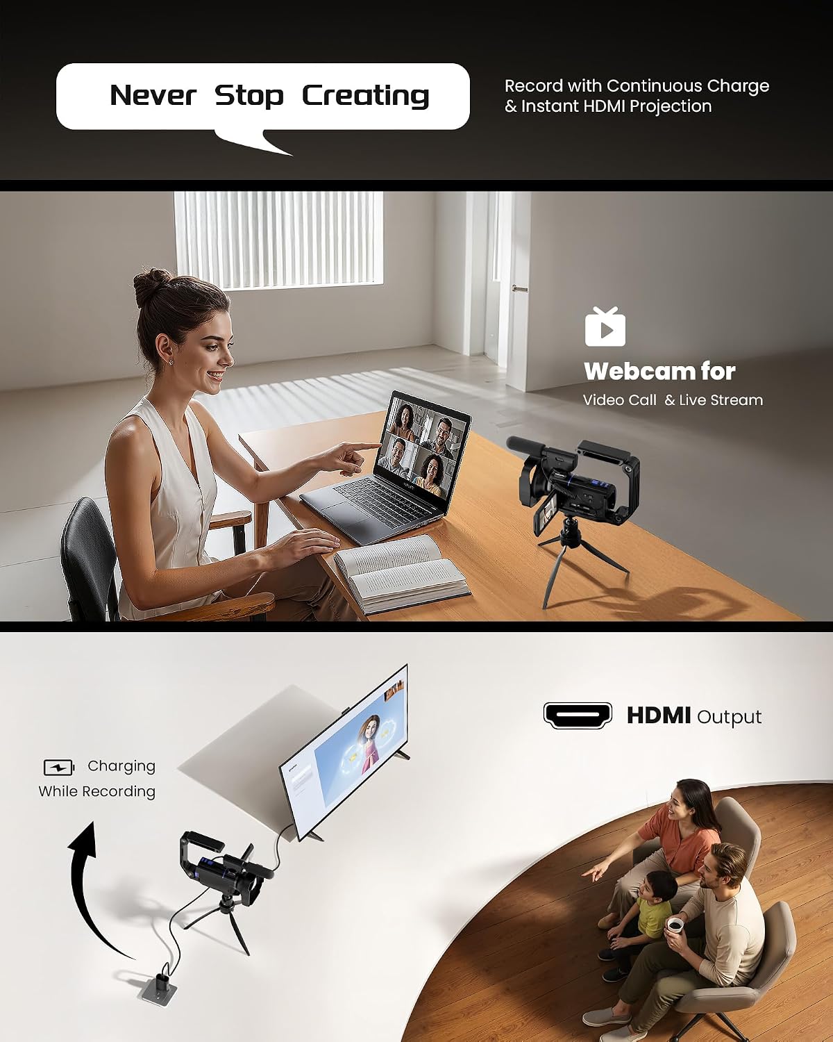 Detalle 2 de 5K Video Camcorder