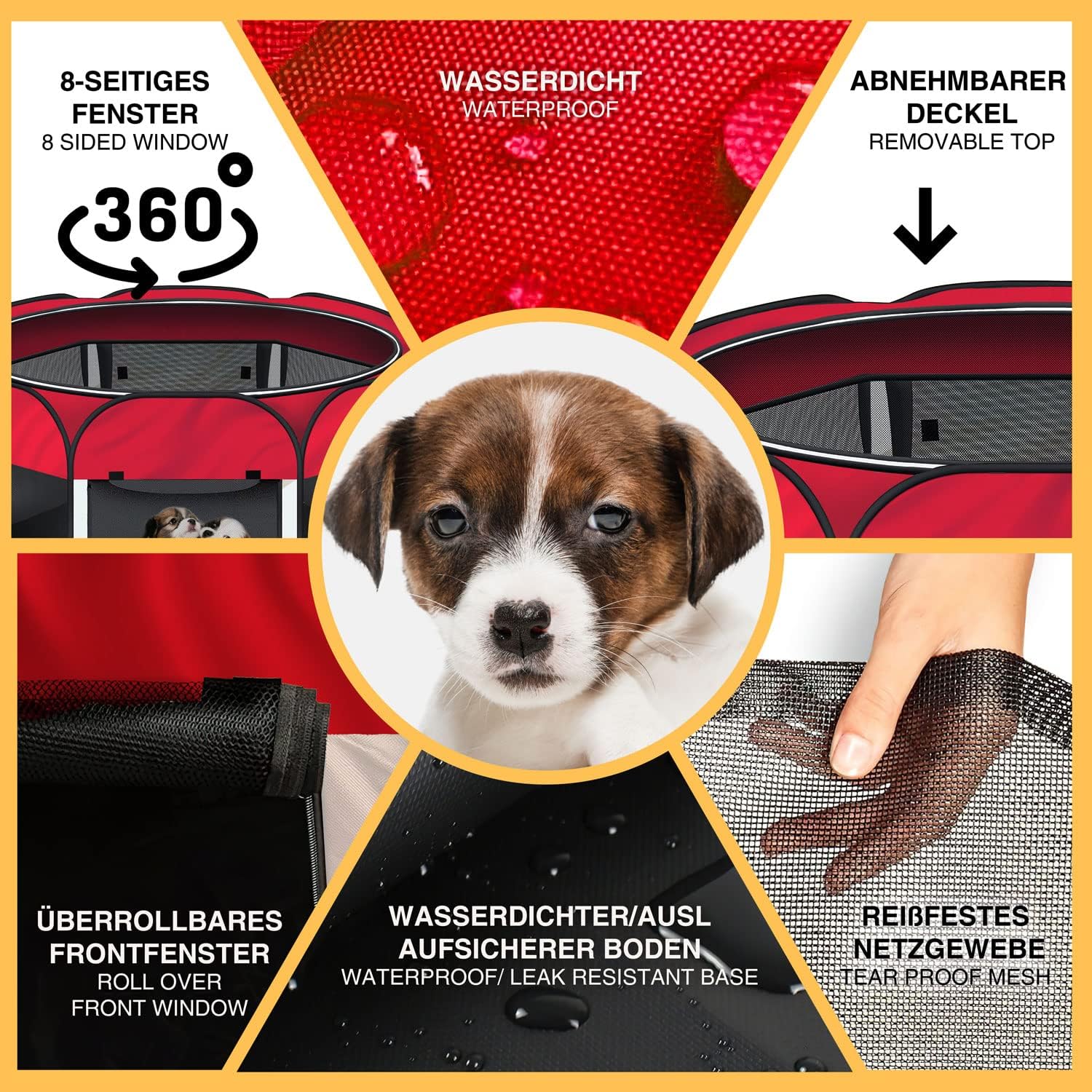 Thumbnail 3 de Goods & Gadgets Parc XXL pour chiots, chatons, lapins et petits animaux