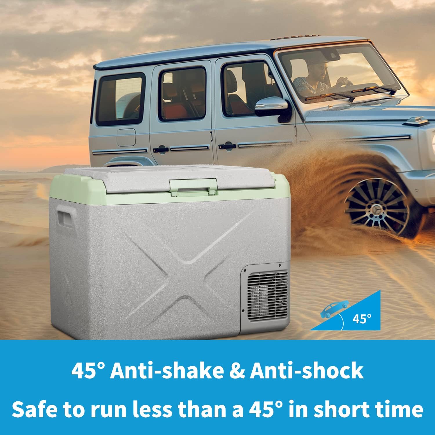 Thumbnail 4 de Alpicool X50 50L compressor fridge freezer