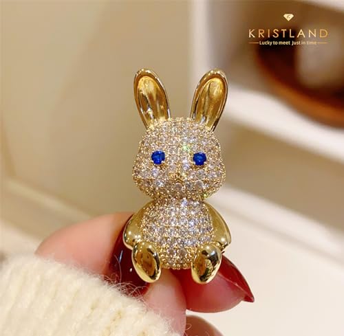Thumbnail 3 de KristLand broche de conejo 3,5 x 2,3 cm