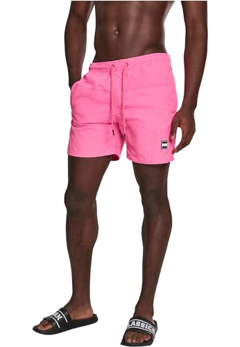 Detalle de URBAN CLASSICS Bañador para Hombre Estilo Moderno: bermudas cortos de secado rápido (XS-5XL)