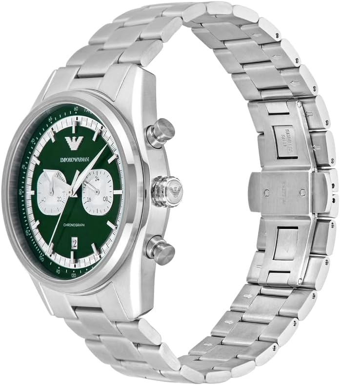 Thumbnail 2 de Emporio Armani Herrenuhr Quarz-Chronograph 42 mm Edelstahlgehäuse