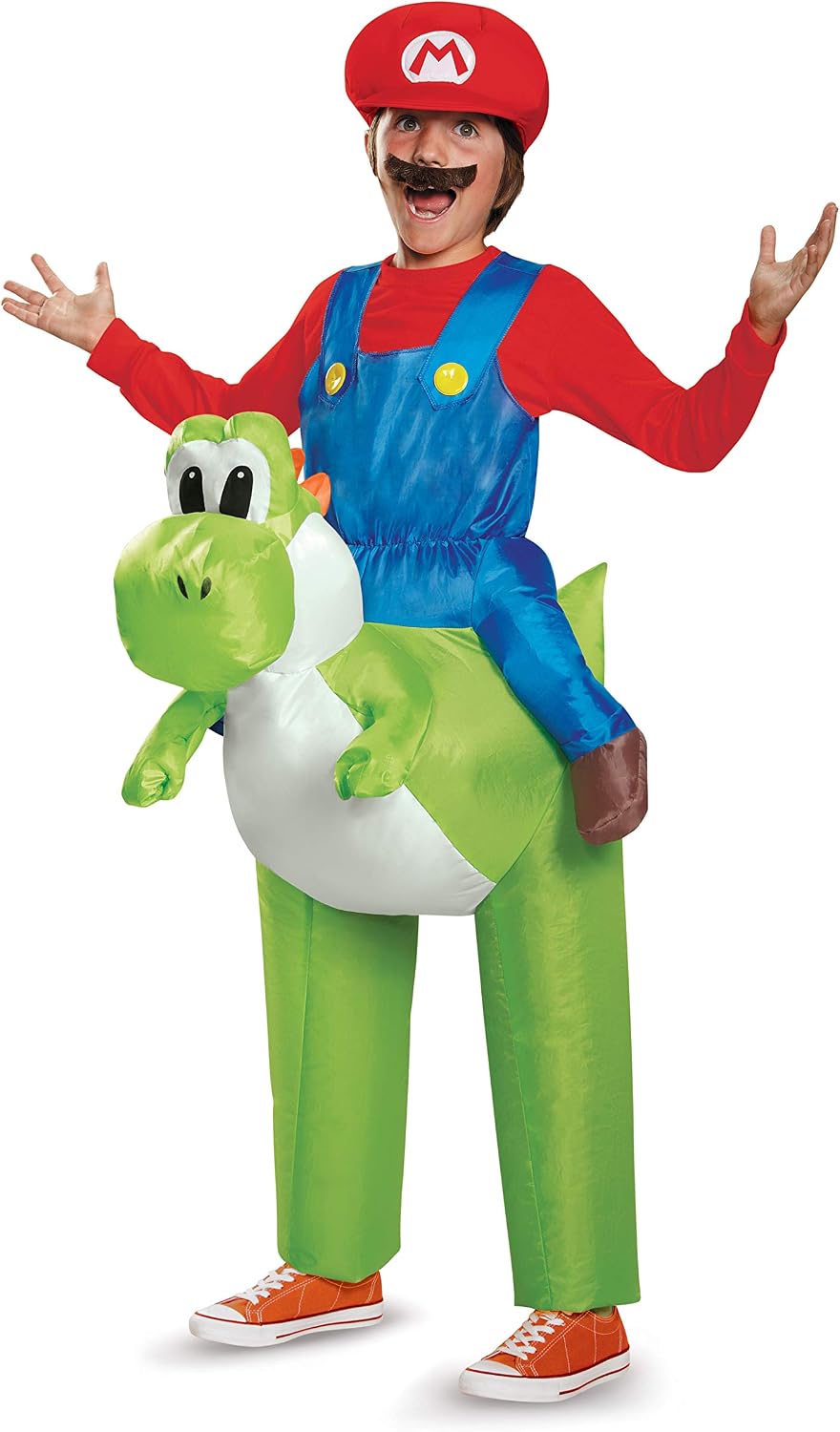 Detalle de Super Mario Bros. Inflatable Costume, One Size