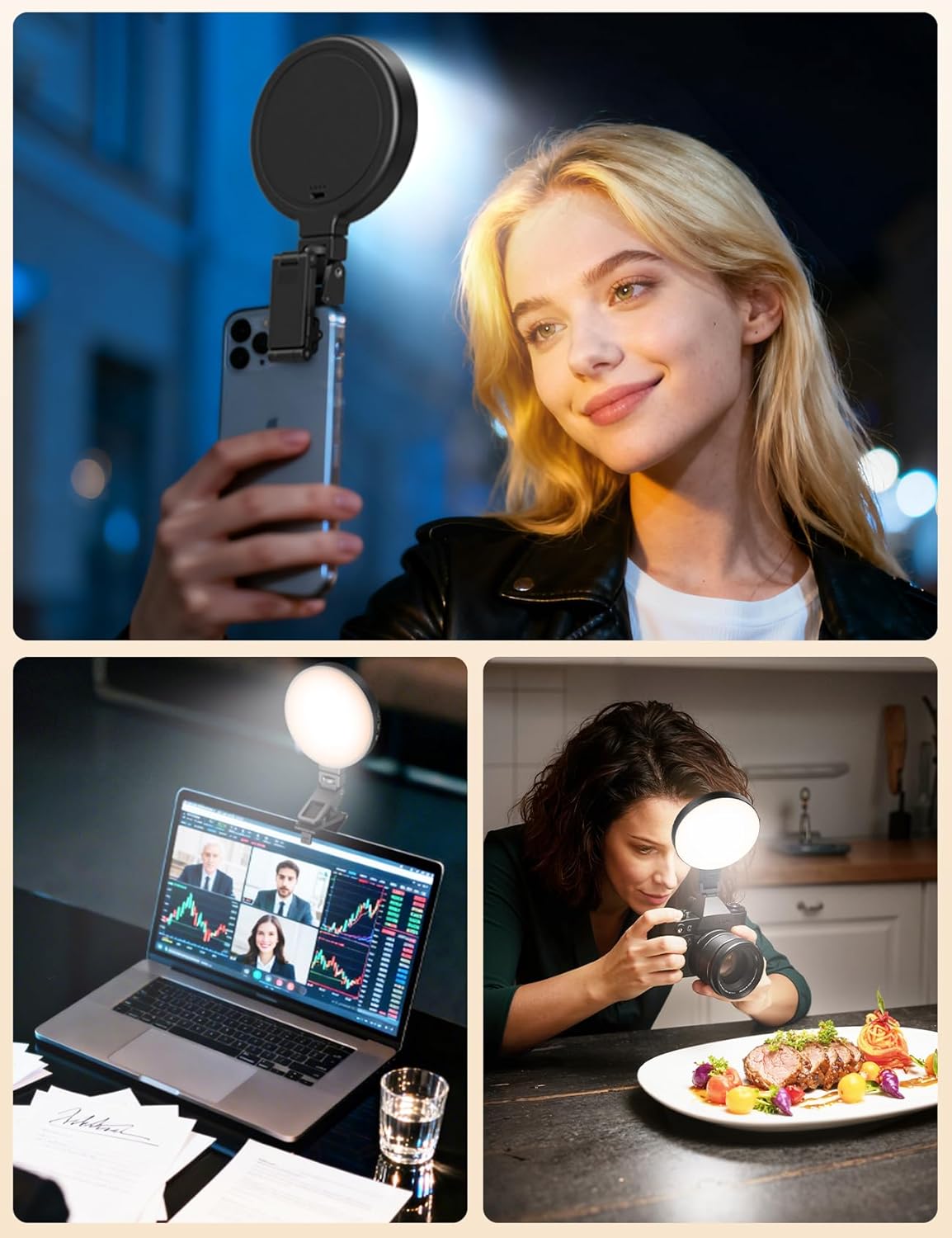 Thumbnail 6 de Portable Selfie Light 4 Inch for Laptop