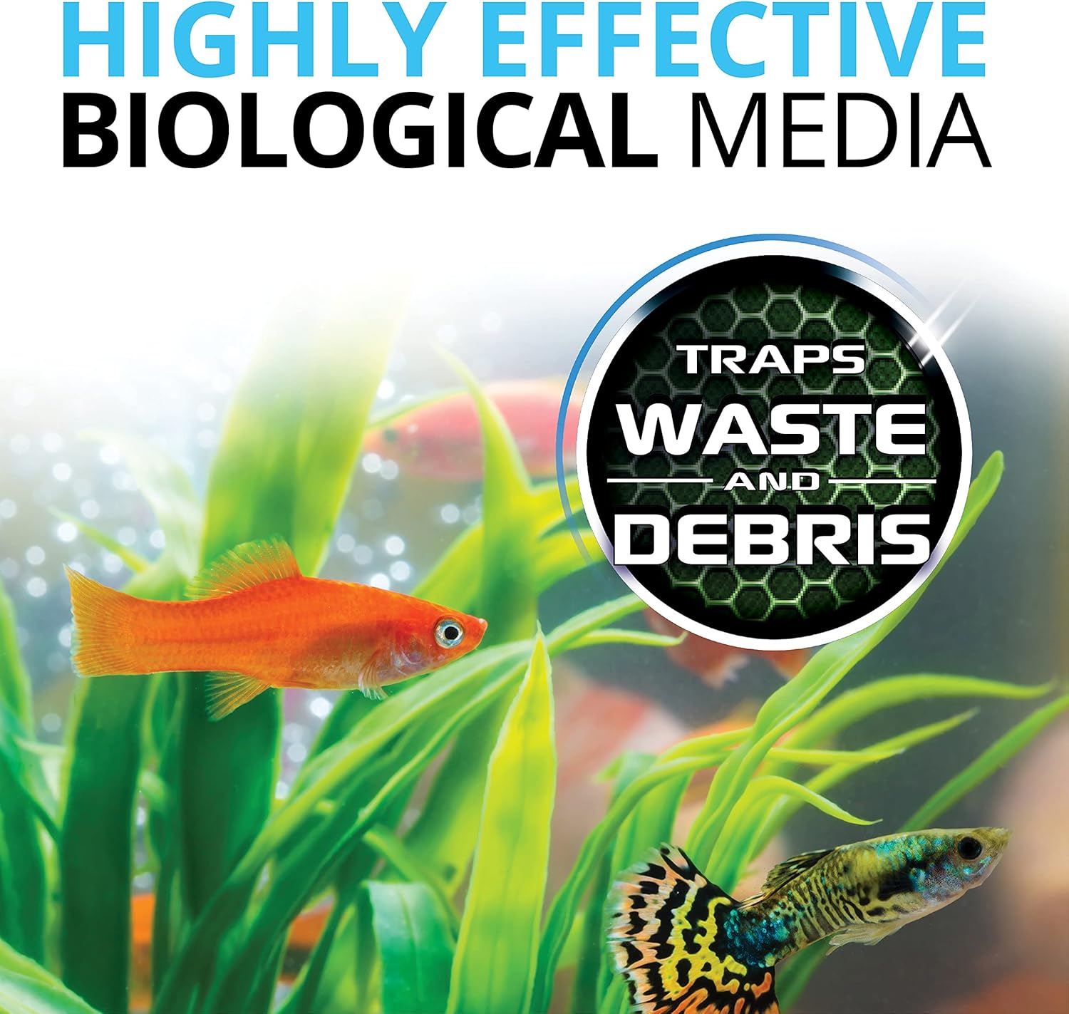 Detalle de FLUVAL Préfiltre pour Aquariophilie 750 g – filtre d’entrée pour retenir les débris