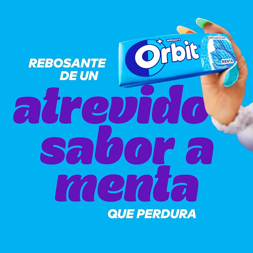 Thumbnail 2 de Orbit Chicles Sin Azúcar Menta 🍃 - Frescura Intensa en Gragea