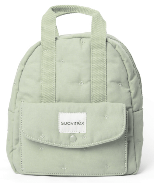 Detalle de Suavinex Mochila Infantil Verde Liso