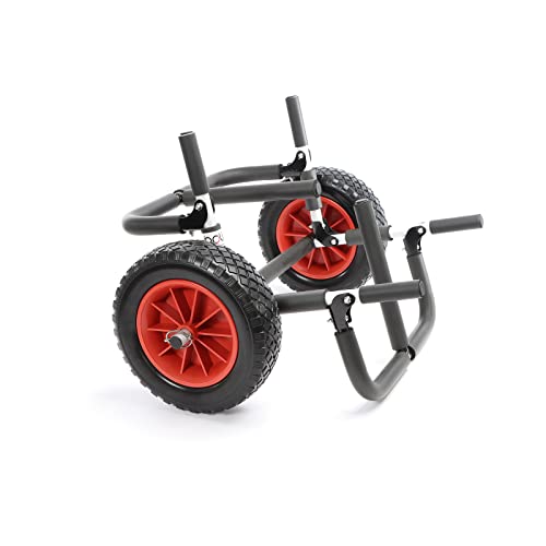Toboli klappbarer Doppel Transportwagen bis 45 kg für SUP, Kajaks und Kanus