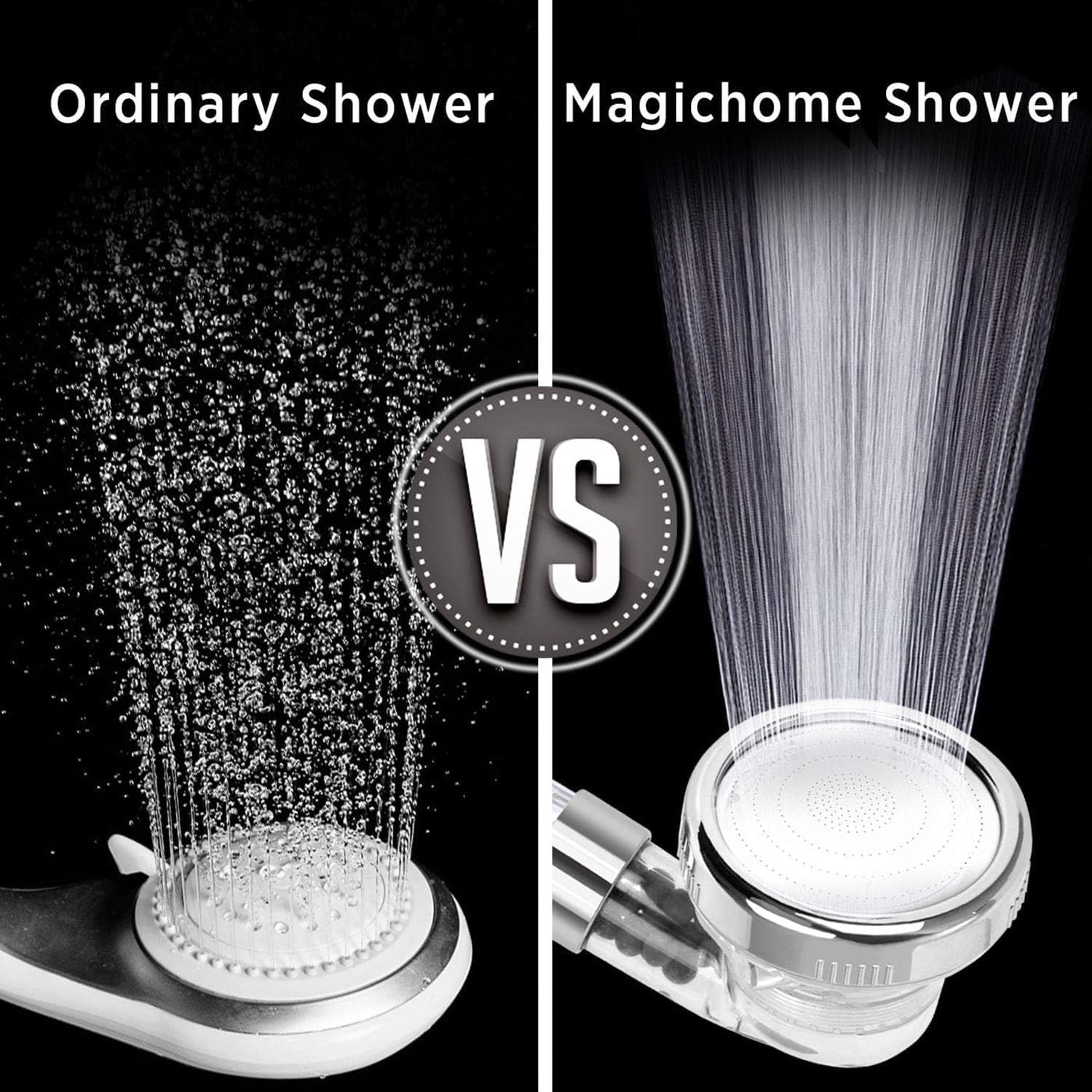 Thumbnail 3 de Magichome Filter Shower Head with 3-Layer Filtration and 3 Modes