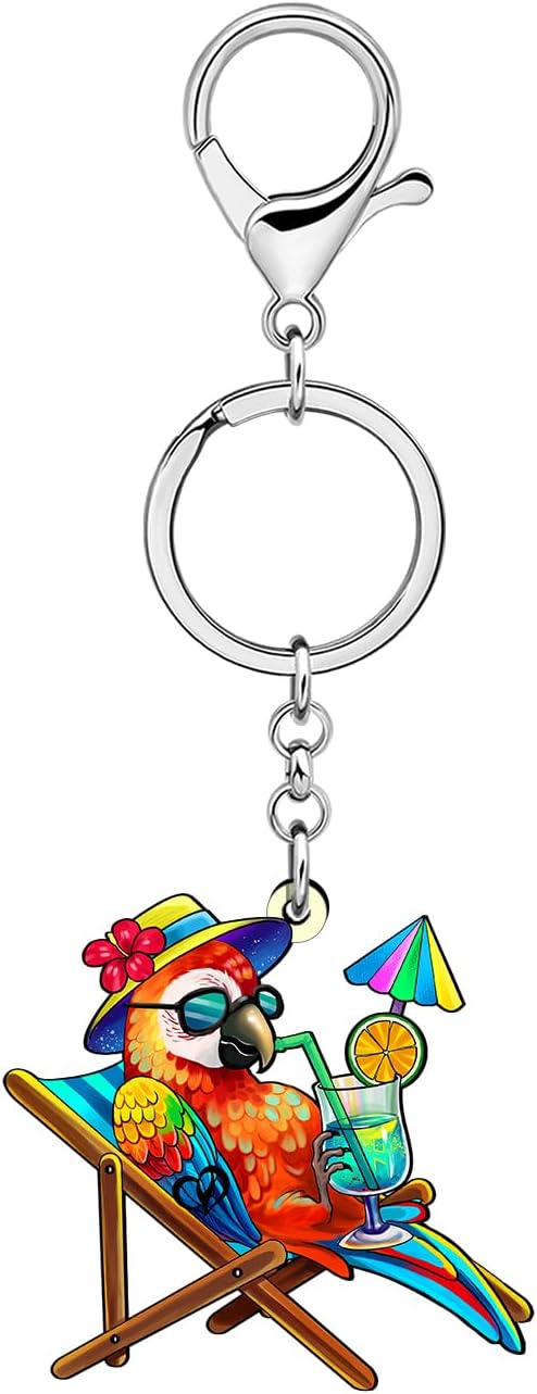 Detalle 2 de NEWEI Parrot Acrylic Keychain