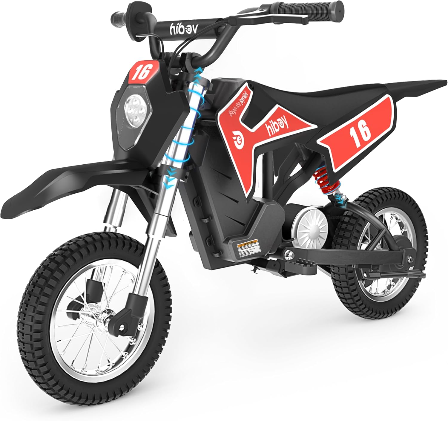 Detalle de Hiboy DK1 36V Electric Dirt Bike for Kids, 300W, Three Speeds