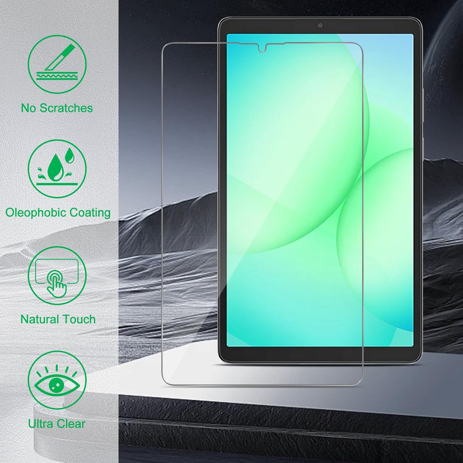 Thumbnail 6 de XunyLyee Screen Protector for Galaxy Tab A9 8.7"
