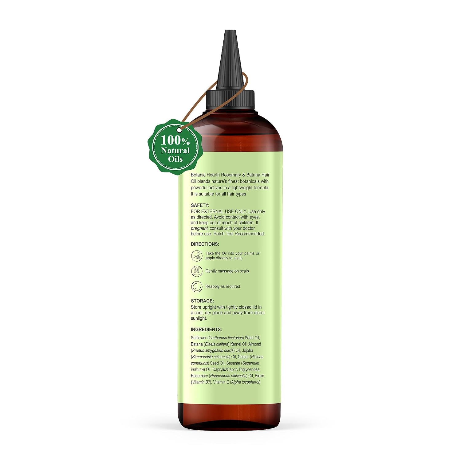 Detalle 2 de Botanic Hearth Hair Growth Oil 6.7 Fl Oz