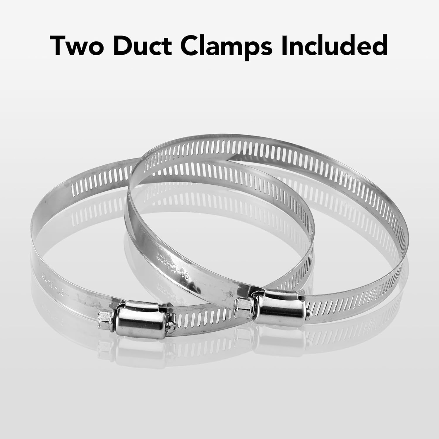 Thumbnail 4 de Dryer Vent Hose 4" Insulated Flexible Duct 16ft 🛠